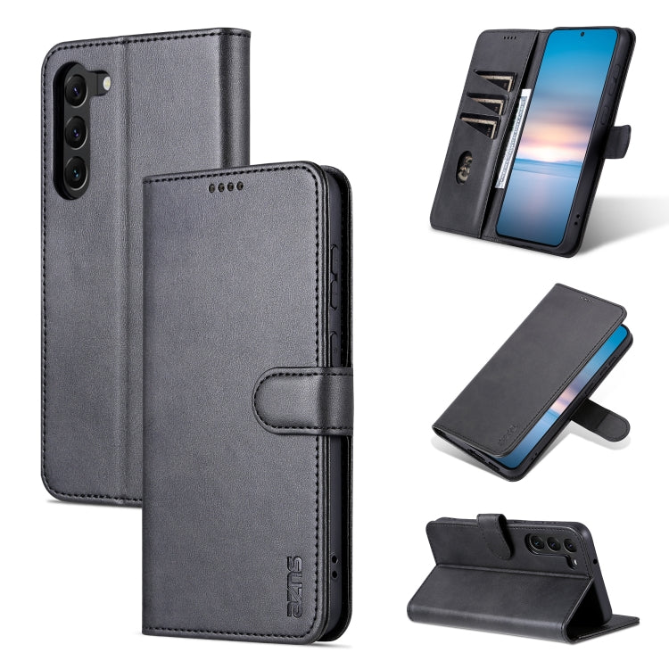 AZNS Skin Feel Calf Texture Flip Custodia in pelle per telefono, For Samsung Galaxy S23 5G, For Samsung Galaxy S23+ 5G, For Samsung Galaxy S23 Ultra 5G