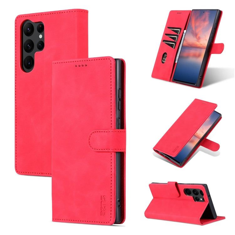 AZNS Skin Feel Calf Texture Flip Custodia in pelle per telefono, For Samsung Galaxy S23 5G, For Samsung Galaxy S23+ 5G, For Samsung Galaxy S23 Ultra 5G