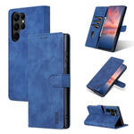 AZNS Skin Feel Calf Texture Flip Custodia in pelle per telefono, For Samsung Galaxy S23 5G, For Samsung Galaxy S23+ 5G, For Samsung Galaxy S23 Ultra 5G