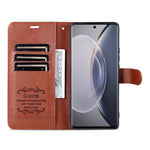 AZNS Custodia per cellulare in pelle di pecora con struttura in pelle di pecora, For vivo X90, For Xiaomi 13, For Xiaomi 13 Pro