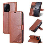 AZNS Custodia per cellulare in pelle di pecora con struttura in pelle di pecora, For vivo X90, For Xiaomi 13, For Xiaomi 13 Pro