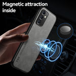 Custodia posteriore in pelle magnetica per Xiaomi 13