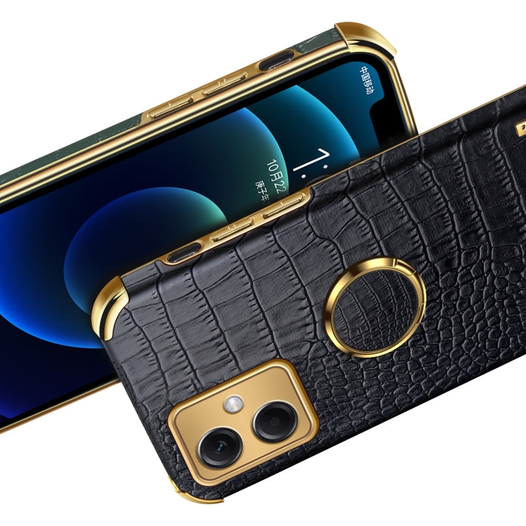 Custodia per telefono con struttura in coccodrillo galvanica 6D con supporto, For Xiaomi Redmi Note 12 China, For Xiaomi Redmi Note 12 Pro+ China, For Samsung Galaxy S23 5G, For Samsung Galaxy S23 Ultra 5G