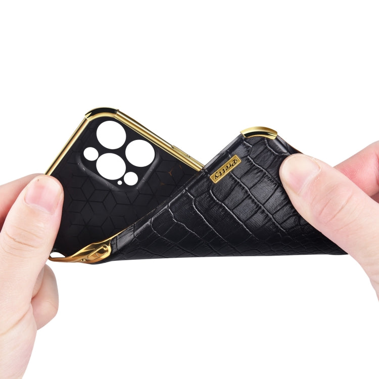 Custodia per telefono con struttura in coccodrillo galvanica 6D con supporto, For Xiaomi Redmi Note 12 China, For Xiaomi Redmi Note 12 Pro+ China, For Samsung Galaxy S23 5G, For Samsung Galaxy S23 Ultra 5G
