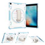 Custodia per tablet antiurto con supporto e cinturino da polso, For iPad 9.7 2018/2017, For iPad 9.7 2018/2017 / iPad Air