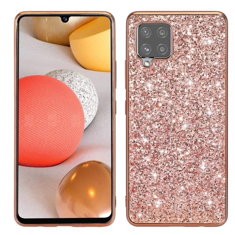 Custodia per telefono in TPU antiurto con polvere glitterata, For Samsung Galaxy A12 5G, For Samsung Galaxy A54 5G