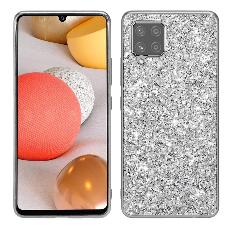 Custodia per telefono in TPU antiurto con polvere glitterata, For Samsung Galaxy A12 5G, For Samsung Galaxy A54 5G