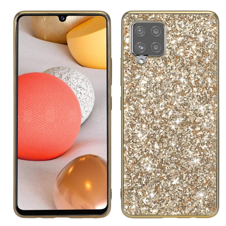 Custodia per telefono in TPU antiurto con polvere glitterata, For Samsung Galaxy A12 5G, For Samsung Galaxy A54 5G