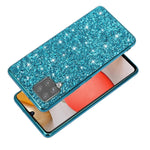 Custodia per telefono in TPU antiurto con polvere glitterata, For Samsung Galaxy A12 5G, For Samsung Galaxy A54 5G