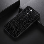 Custodia per telefono in vera pelle con trama di coccodrillo, For OPPO Reno9 / Reno9 Pro, For vivo X90 Pro, For Google Pixel Fold