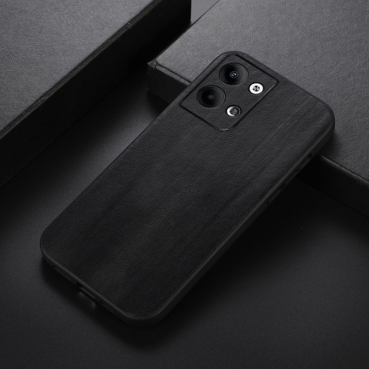 Cassa del telefono dell'unità di elaborazione di struttura della mucca gialla, For OPPO Reno9 / Reno9 Pro, For vivo X90 Pro