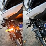 Per Yamaha MT07 MT03 125 MT09 1 paio di indicatori di direzione a LED per moto, For Yamaha MT07