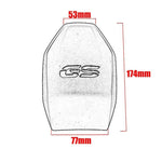 Per BMW R1200GS R1250GS Protezione del serbatoio del carburante per moto Copertura protettiva in pelle per serbatoio del carburante, For BMW R1200GS R1250GS