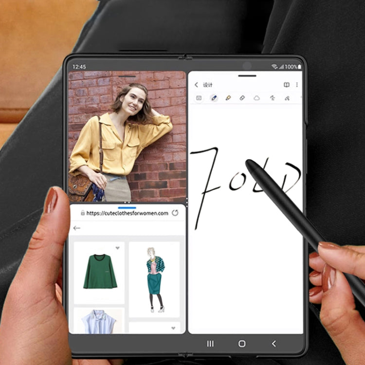 Stilo per penna capacitiva touch dedicato per telefono con schermo pieghevole GKK, For Samsung Galaxy Z Fold2 5G/Z Fold3 5G/Z Fold4/S21/S21 FE 5G/S21+ 5G/S22 5G/S22+ 5G