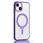 Custodia per telefono protettiva antiurto Skin Feel MagSafe con supporto, For iPhone 14, For iPhone 14 Plus, For iPhone 14 Pro, For iPhone 14 Pro Max