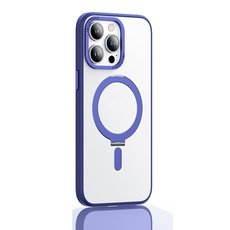 Custodia per telefono protettiva antiurto Skin Feel MagSafe con supporto, For iPhone 14, For iPhone 14 Plus, For iPhone 14 Pro, For iPhone 14 Pro Max