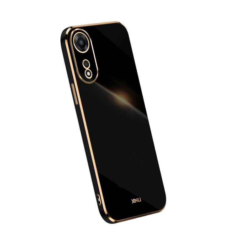 Custodia per telefono in TPU elettrolitico 6D con bordo dritto XINLI, For OPPO A1 Pro 5G, For Realme 10 4G, For Samsung Galaxy Note10+