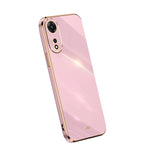 Custodia per telefono in TPU elettrolitico 6D con bordo dritto XINLI, For OPPO A1 Pro 5G, For Realme 10 4G, For Samsung Galaxy Note10+