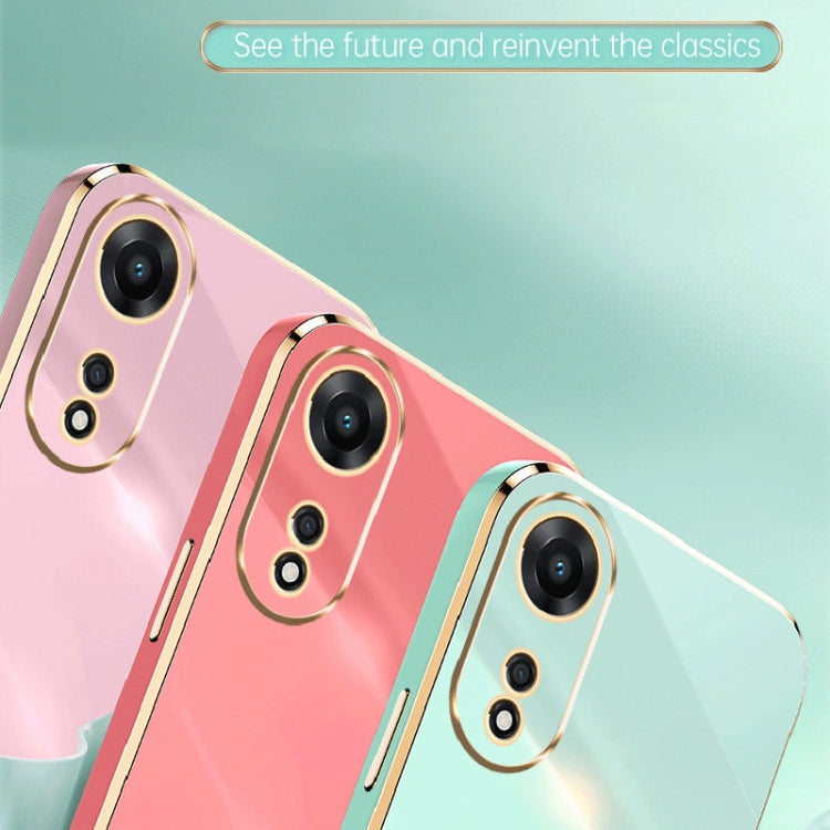 Custodia per telefono in TPU elettrolitico 6D con bordo dritto XINLI, For OPPO A1 Pro 5G, For Realme 10 4G, For Samsung Galaxy Note10+