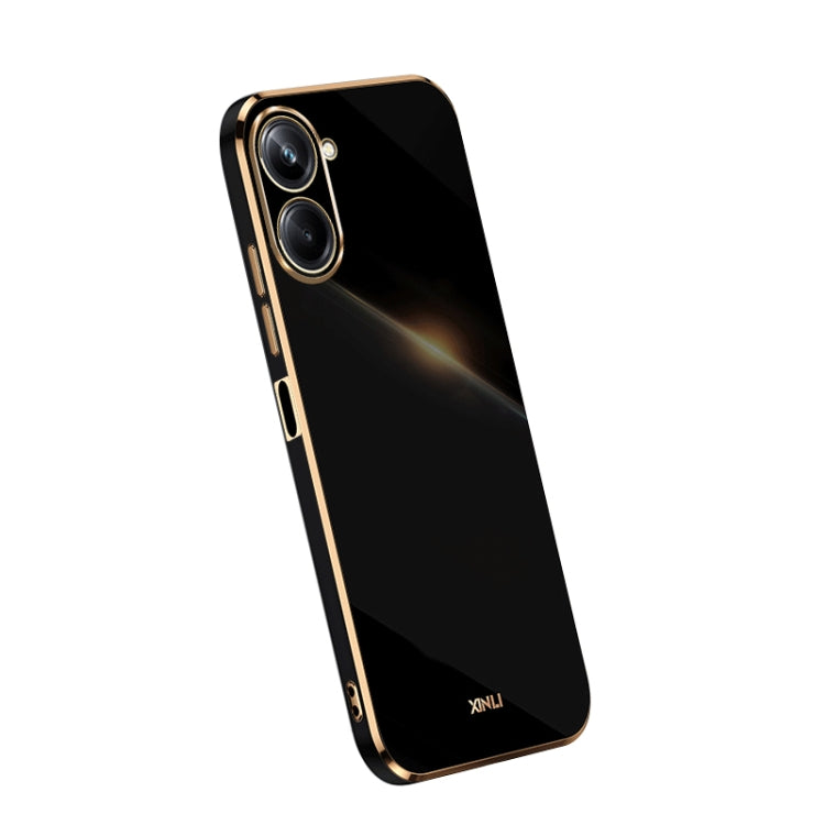 Custodia per telefono in TPU elettrolitico 6D con bordo dritto XINLI, For OPPO A1 Pro 5G, For Realme 10 4G, For Samsung Galaxy Note10+