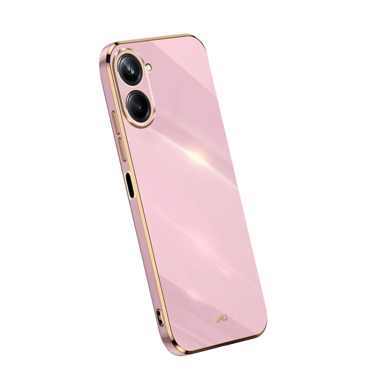 Custodia per telefono in TPU elettrolitico 6D con bordo dritto XINLI, For OPPO A1 Pro 5G, For Realme 10 4G, For Samsung Galaxy Note10+