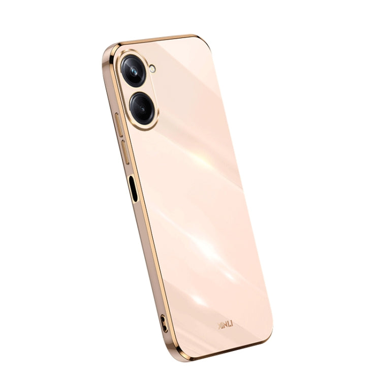 Custodia per telefono in TPU elettrolitico 6D con bordo dritto XINLI, For OPPO A1 Pro 5G, For Realme 10 4G, For Samsung Galaxy Note10+