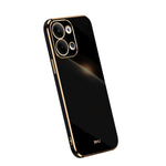 Custodia per telefono in TPU elettrolitico 6D con bordo dritto XINLI, For OPPO Reno9 5G, For Samsung Galaxy A54 5G, For vivo X90 Pro+