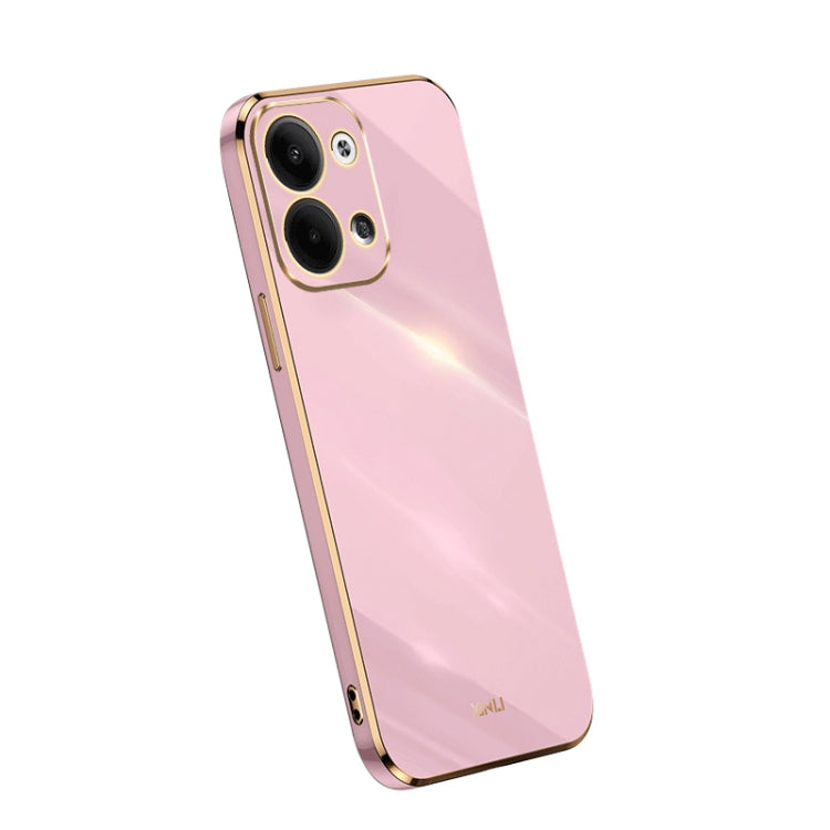 Custodia per telefono in TPU elettrolitico 6D con bordo dritto XINLI, For OPPO Reno9 5G, For Samsung Galaxy A54 5G, For vivo X90 Pro+