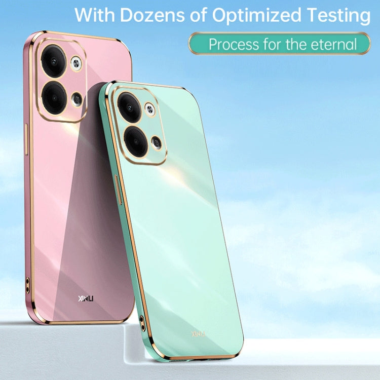 Custodia per telefono in TPU elettrolitico 6D con bordo dritto XINLI, For OPPO Reno9 5G, For Samsung Galaxy A54 5G, For vivo X90 Pro+