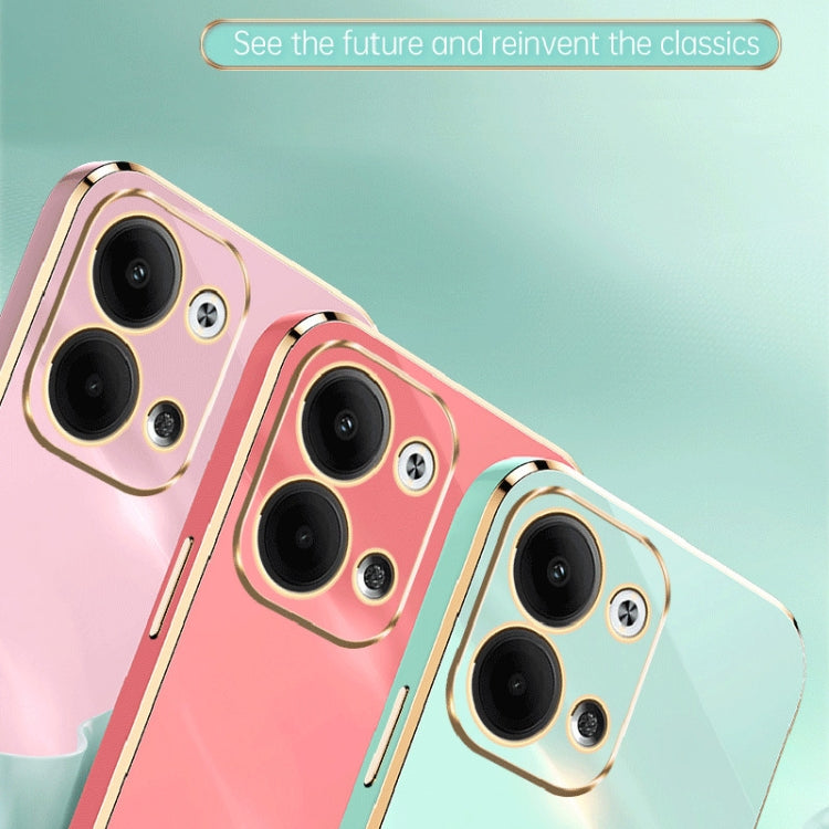 Custodia per telefono in TPU elettrolitico 6D con bordo dritto XINLI, For OPPO Reno9 5G, For Samsung Galaxy A54 5G, For vivo X90 Pro+