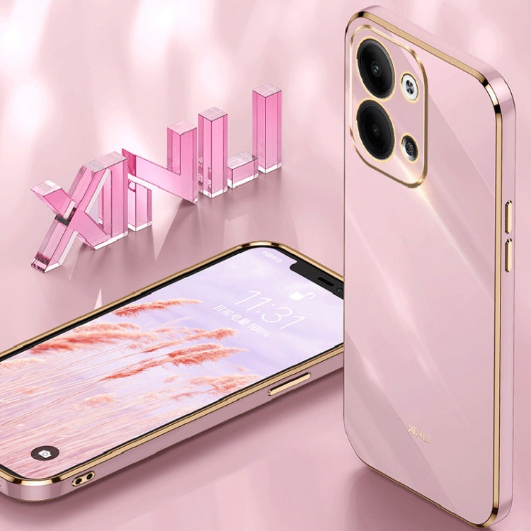 Custodia per telefono in TPU elettrolitico 6D con bordo dritto XINLI, For OPPO Reno9 5G, For Samsung Galaxy A54 5G, For vivo X90 Pro+