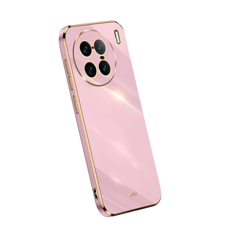 Custodia per telefono in TPU elettrolitico 6D con bordo dritto XINLI, For OPPO Reno9 5G, For Samsung Galaxy A54 5G, For vivo X90 Pro+
