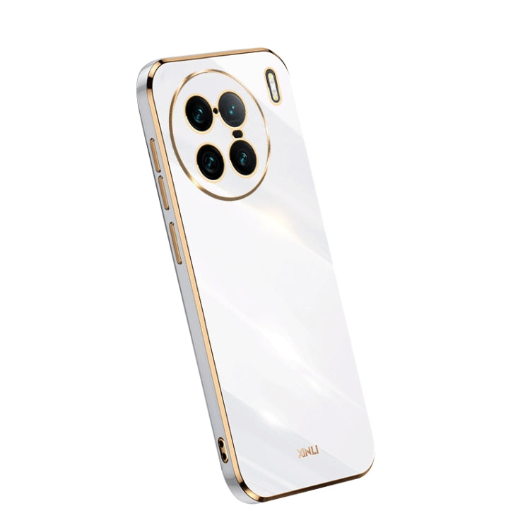 Custodia per telefono in TPU elettrolitico 6D con bordo dritto XINLI, For OPPO Reno9 5G, For Samsung Galaxy A54 5G, For vivo X90 Pro+