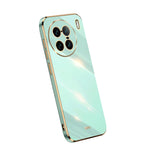 Custodia per telefono in TPU elettrolitico 6D con bordo dritto XINLI, For OPPO Reno9 5G, For Samsung Galaxy A54 5G, For vivo X90 Pro+