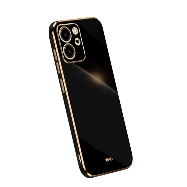 Custodia per telefono in TPU elettrolitico 6D con bordo dritto XINLI, For Honor 80 SE 5G