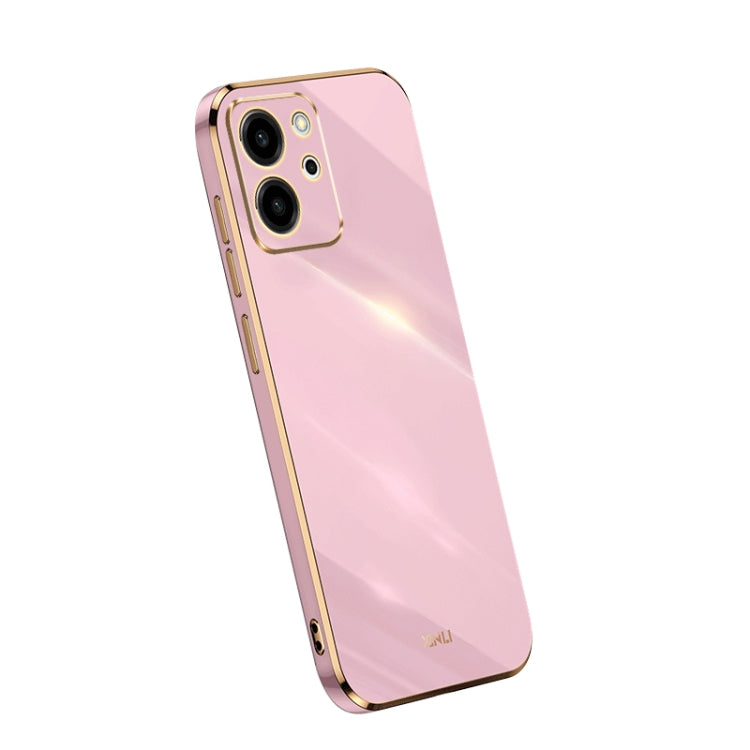 Custodia per telefono in TPU elettrolitico 6D con bordo dritto XINLI, For Honor 80 SE 5G