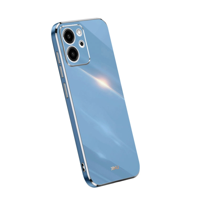 Custodia per telefono in TPU elettrolitico 6D con bordo dritto XINLI, For Honor 80 SE 5G