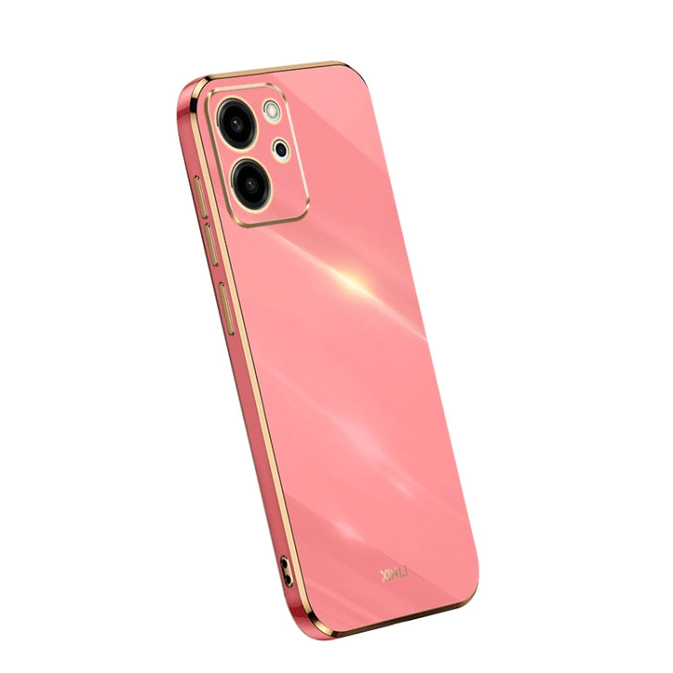 Custodia per telefono in TPU elettrolitico 6D con bordo dritto XINLI, For Honor 80 SE 5G
