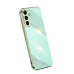 Custodia per telefono in TPU elettrolitico 6D con bordo dritto XINLI, For OPPO Reno9 5G, For Samsung Galaxy A54 5G, For vivo X90 Pro+