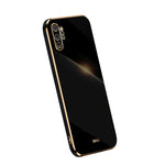 Custodia per telefono in TPU elettrolitico 6D con bordo dritto XINLI, For OPPO A1 Pro 5G, For Realme 10 4G, For Samsung Galaxy Note10+