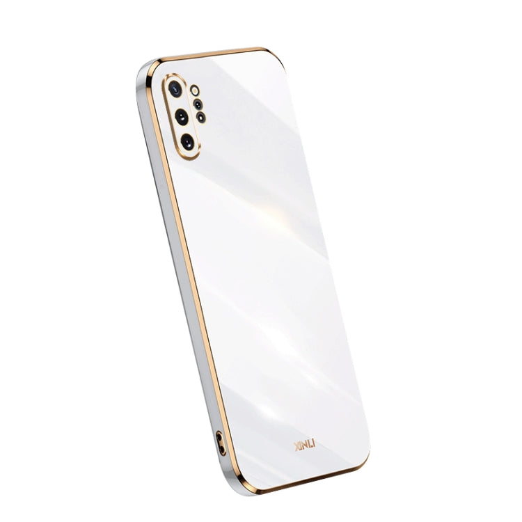 Custodia per telefono in TPU elettrolitico 6D con bordo dritto XINLI, For OPPO A1 Pro 5G, For Realme 10 4G, For Samsung Galaxy Note10+