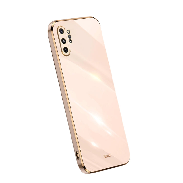 Custodia per telefono in TPU elettrolitico 6D con bordo dritto XINLI, For OPPO A1 Pro 5G, For Realme 10 4G, For Samsung Galaxy Note10+