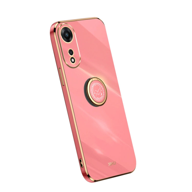 Custodia per telefono in TPU elettrolitico con bordo dritto XINLI con anello, For OPPO A1 Pro 5G, For Realme 10 4G, For OPPO Reno9 5G