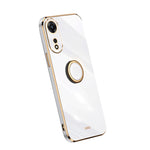 Custodia per telefono in TPU elettrolitico con bordo dritto XINLI con anello, For OPPO A1 Pro 5G, For Realme 10 4G, For OPPO Reno9 5G