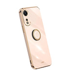 Custodia per telefono in TPU elettrolitico con bordo dritto XINLI con anello, For OPPO A1 Pro 5G, For Realme 10 4G, For OPPO Reno9 5G
