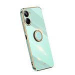 Custodia per telefono in TPU elettrolitico con bordo dritto XINLI con anello, For OPPO A1 Pro 5G, For Realme 10 4G, For OPPO Reno9 5G