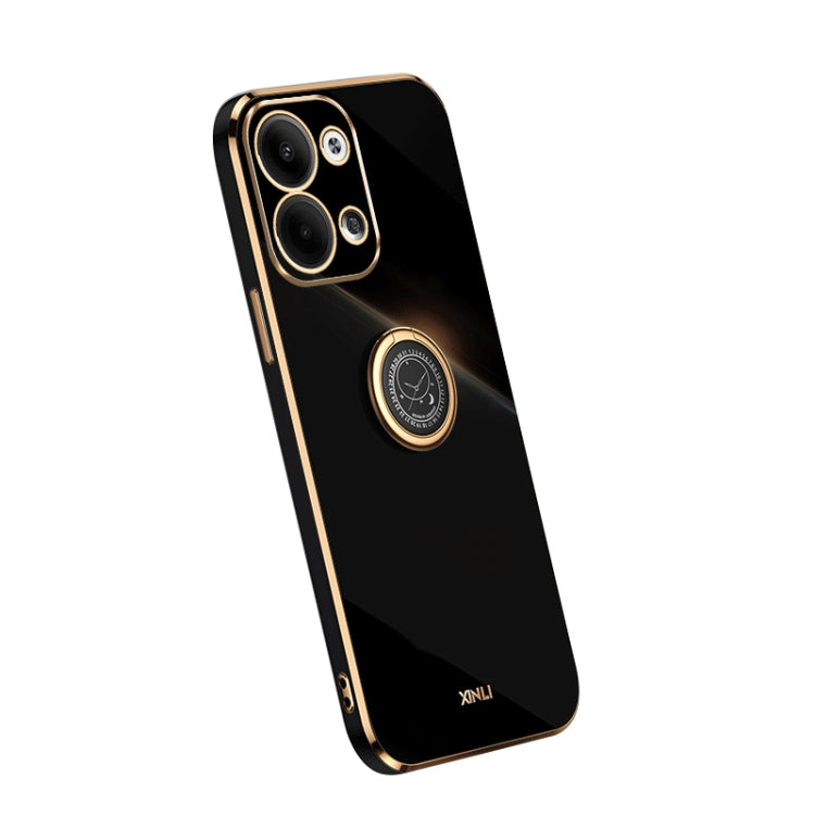 Custodia per telefono in TPU elettrolitico con bordo dritto XINLI con anello, For OPPO A1 Pro 5G, For Realme 10 4G, For OPPO Reno9 5G