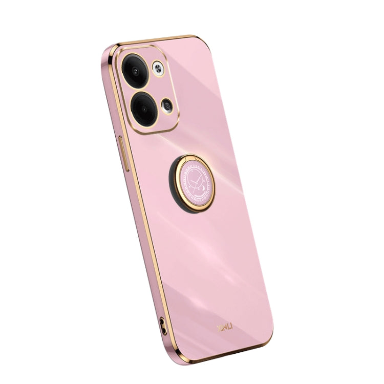 Custodia per telefono in TPU elettrolitico con bordo dritto XINLI con anello, For OPPO A1 Pro 5G, For Realme 10 4G, For OPPO Reno9 5G