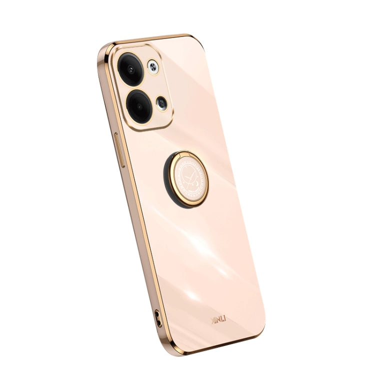 Custodia per telefono in TPU elettrolitico con bordo dritto XINLI con anello, For OPPO A1 Pro 5G, For Realme 10 4G, For OPPO Reno9 5G