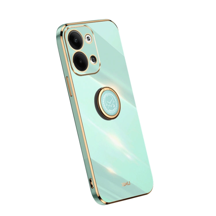 Custodia per telefono in TPU elettrolitico con bordo dritto XINLI con anello, For OPPO A1 Pro 5G, For Realme 10 4G, For OPPO Reno9 5G
